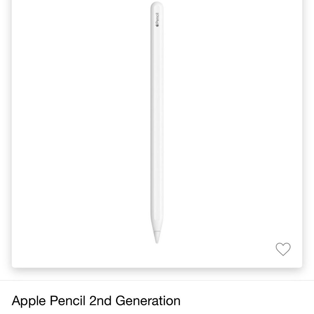 New in box APPLE PENCIL 2nd GENERATION